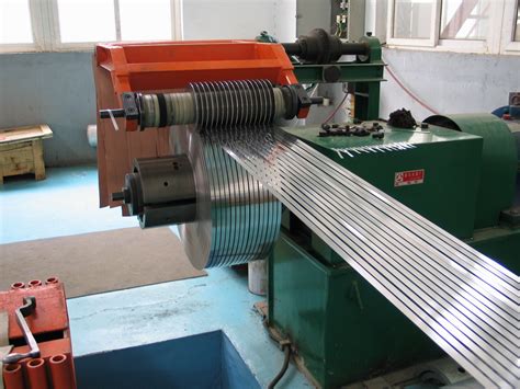 sheet metal slitting machine|coil slitter.